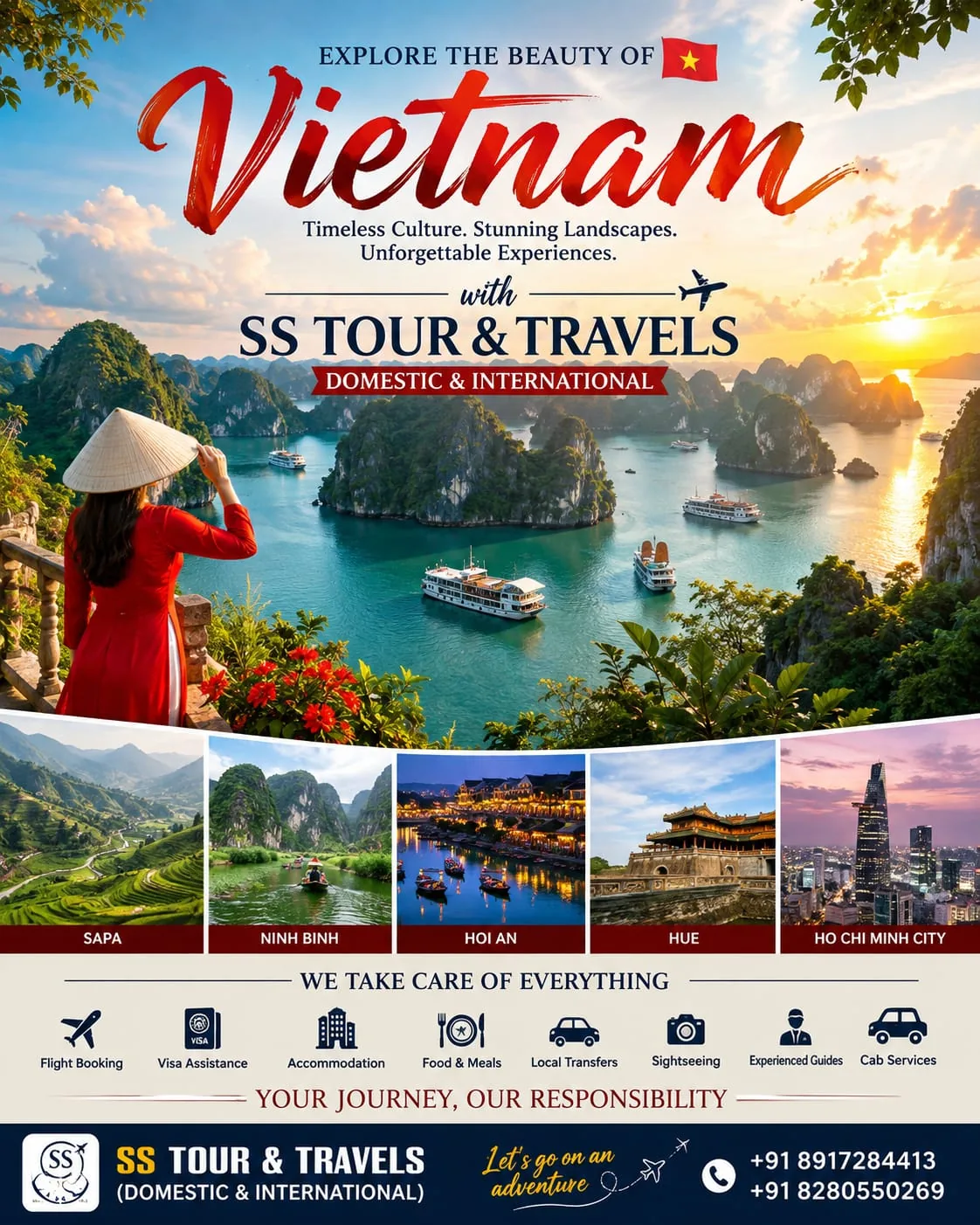 Vietnam travel creative