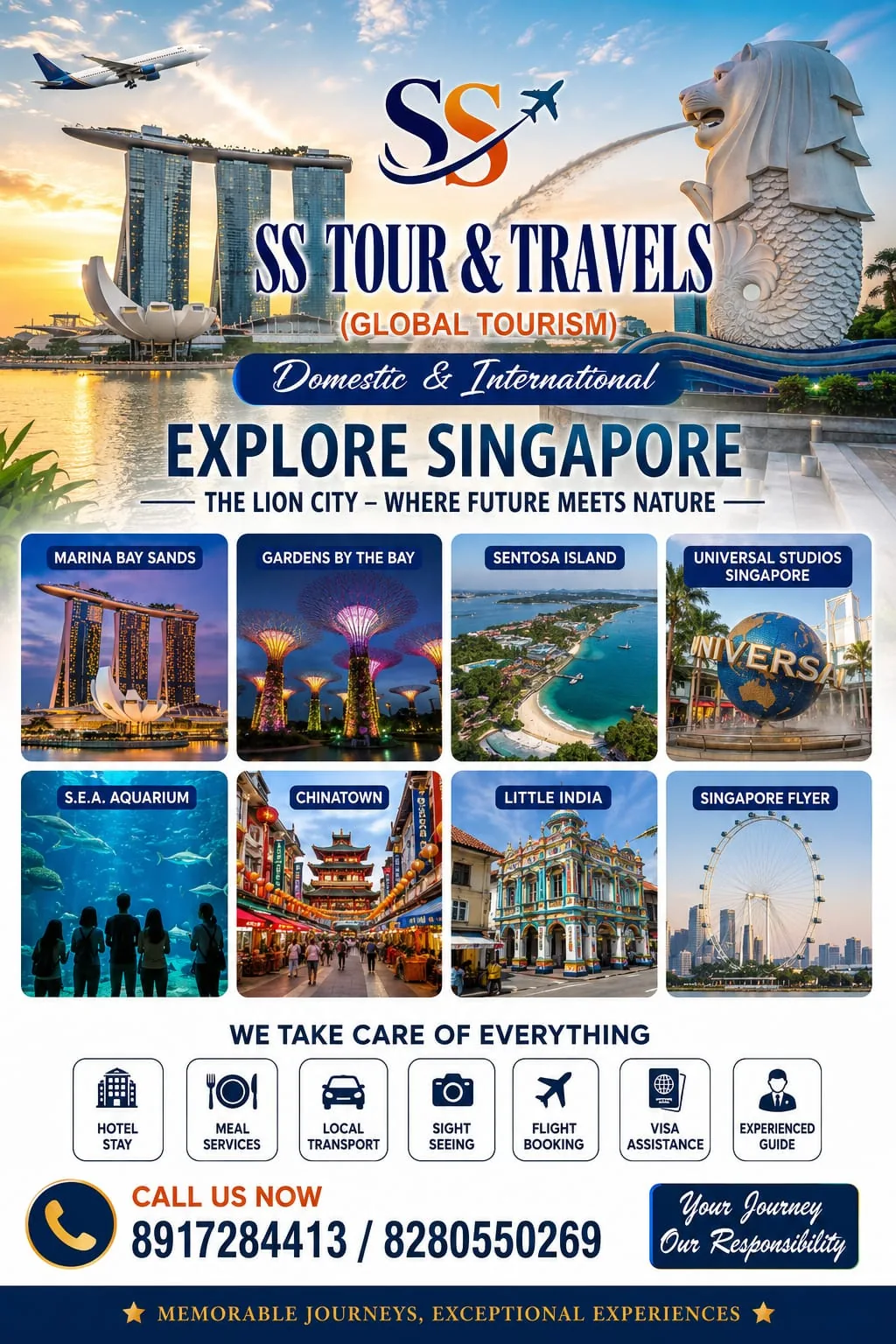 Singapore travel creative